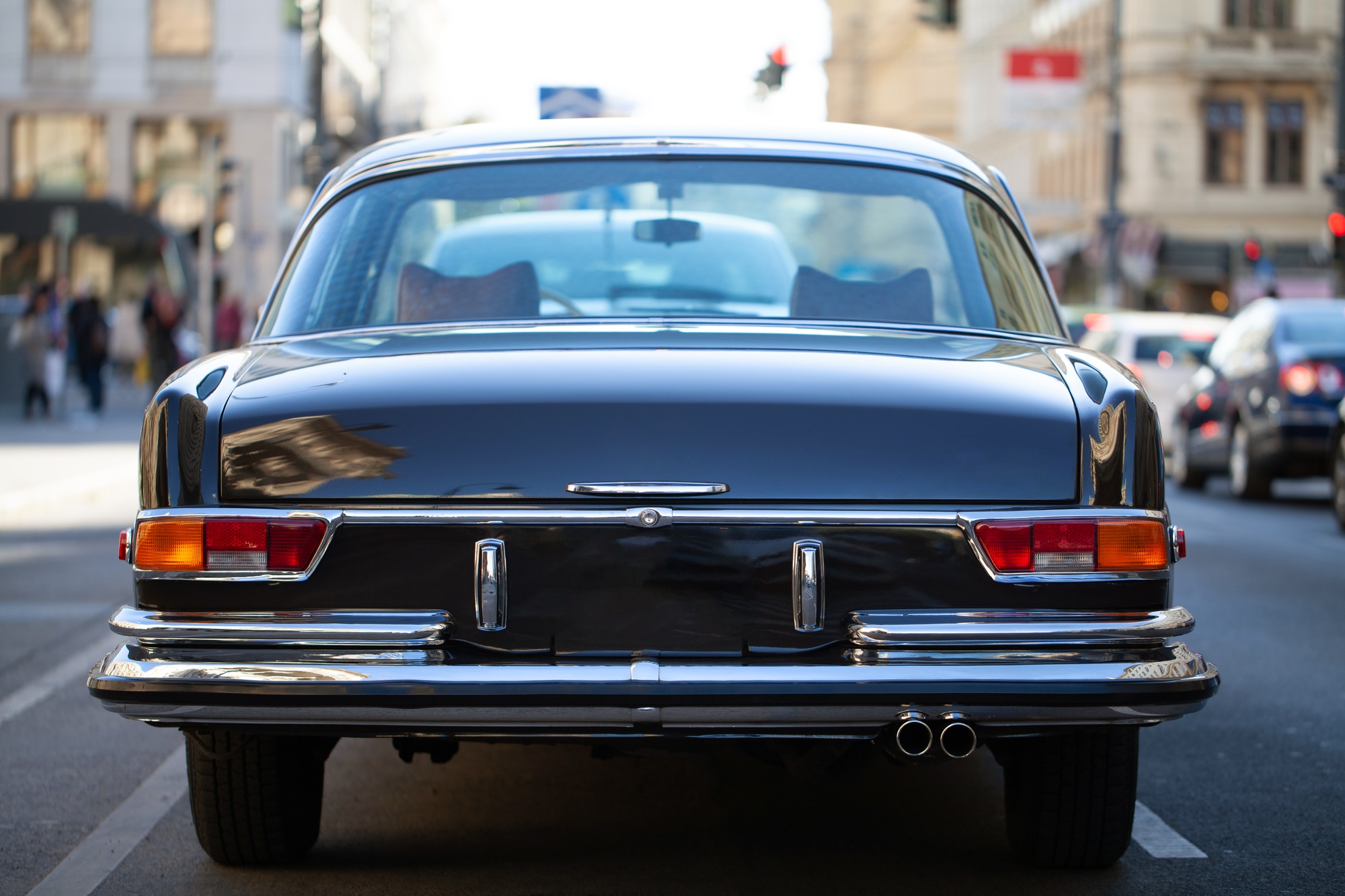 Oldtimer car on the street